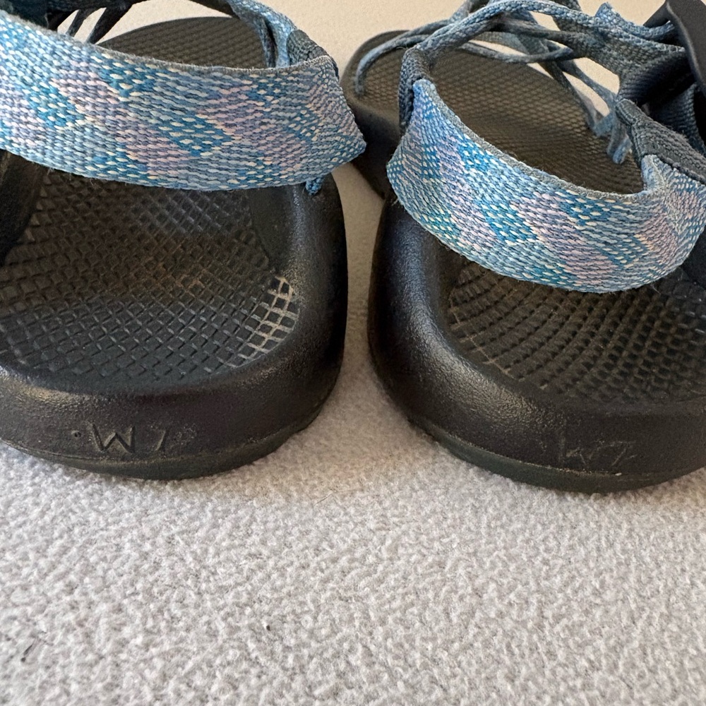 Chaco Z Strap Sandals Womens Size 7 Blue Adjustable Hiking Comfort - Picture 5 of 5